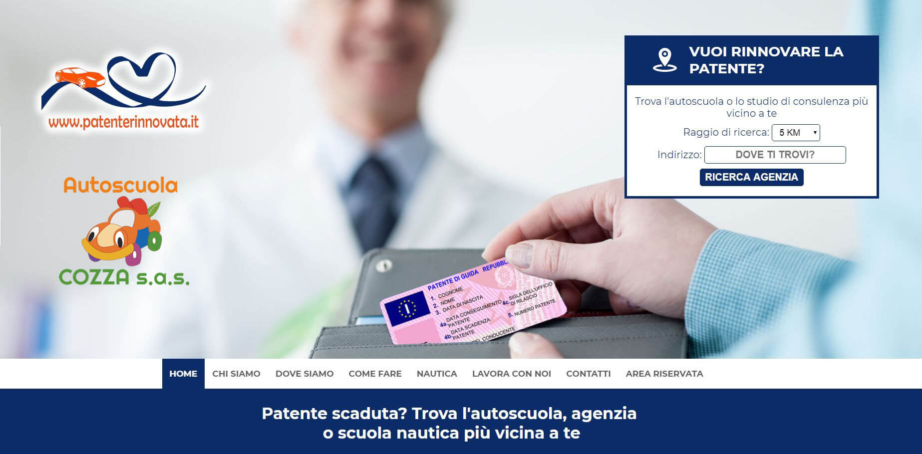 Patenterinnovata il nuovo sito per il rinnovo della patente